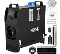 VEVOR Réchauffeur d'Air Diesel Chauffage Stationnement 12V 8kW 1 Sortie Vent LCD