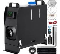 VEVOR Chauffage de Stationnement Diesel Tout en Un 8kW 12V Réchauffeur d'Air Diesel Chauffage Rapide Réchauffeur de Stationnement Commutateur LCD Chauffage de Voiture