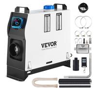VEVOR Chauffage de Stationnement Diesel Tout en Un, Réchauffeur d'Air Diesel 5kW 12V, Réchauffeur de Stationnement Chauffage Rapide, Chauffage de Voiture Silencieux Écran LCD Télécommande Camping Car