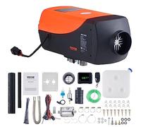 VEVOR Chauffage Diesel 12 V 24 V 8 KW Consommation 0,16-0,62 L/h Réchauffeur d'air Diesel 8-36 ℃ Réglable 20-25 m² Contrôle Intelligente LCD et Télécommande Réservoir 10 L pour Camion Bateau RV