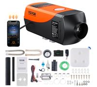 VEVOR Chauffage Diesel 12V 2kW 0,12-0,26L/h Bluetooth APP LCD Auto Intérieur