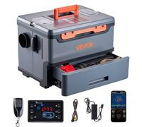VEVOR Chauffage Diesel Portable 8 kW DC 12 V/24 V Réservoir 5 L Stationnement