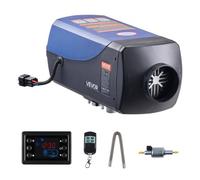 VEVOR Chauffage Diesel 8 kW DC 12 V/24 V, Réchauffeur d'Air Diesel Portable pour Stationnement, avec Télécommande et Écran LCD, Grand Réservoir de Carburant 10 L, pour Camion Camping-car Bateau