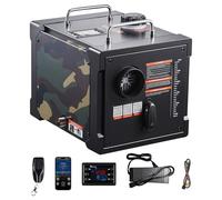 VEVOR Chauffage Diesel 8 kW DC 12 V/24 V, Réchauffeur d'Air Diesel Tout-en-Un Portable, avec Contrôle par Application Bluetooth, Télécommande et Écran LCD, Réservoir 7 L, pour Camion Camping-car