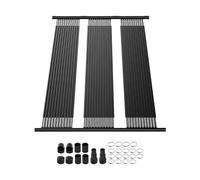VEVOR Chauffage Solaire de Piscine, 1235x3060 mm, Chauffe-piscine Solaire Universel en PEHD, Résistant aux Intempéries, avec Accessoires, Réchauffeur pour Chauffer Eau de Piscines Hors Sol et Creusées