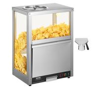 VEVOR Chauffe-Chips Nachos Capacité 80 L pour Pop-corn Chips de Pommes de Terre