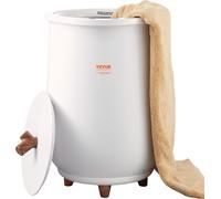 VEVOR Chauffe-serviettes Seau 20L électrique Bucket Style avec fonction d'arrêt automatique Chauffe-serviettes 465W Chauffe-serviettes électrique Idéal pour réchauffer les serviettes Peignoirs Couvert