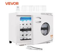 VEVOR Chauffe-Serviettes Stérilisateur 23 L Sèche-Serviettes avec Lumière UV et 2 Paniers en Acier Inoxydable Chauffage Rapide Convient pour Max 54 Serviettes Spa Salon de Beauté Salle de Bain Hôtel 2