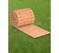 VEVOR Chemin de Jardin Bois Déroulant Allée Droite Extérieur Terrasse 727x43 cm