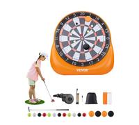 VEVOR Cible Foot Gonflable Jeu de Fléchettes Géante 2 m avec Ballons et Pompes