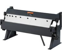 VEVOR Cintreuse à boîte et à disque, 24 pouces, 0-130 degrés, pour acier doux de calibre 20, aluminium de calibre 14, 5 doigts réglables pour cintrer le métal