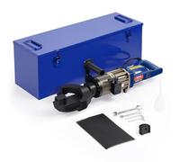 VEVOR Cintreuse de Barres Armature Électrique, 1500 W, Machine à Cintrer Hydraulique Portable, Angle Pliage 0-90° 12-22 mm, avec Mallette à Outils, Bidon d'Huile, Cintrage Facile, pour Barres d'Acier