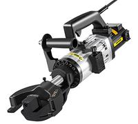 VEVOR Cintreuse de Barres Armature Électrique, 1500 W, Machine à Cintrer Hydraulique Portable, Angle Pliage 0-90° 10-25 mm, avec Mallette à Outils, Bidon d'Huile, Cintrage Facile, pour Barres d'Acier