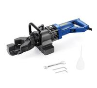 VEVOR Cintreuse de Barres d'Armature Électrique, 1000 W, Machine à Cintrer Hydraulique Portable, Angle Pliage 0-90° 6-16 mm, avec Bidon d'Huile, Haute Puissance, Cintrage Facile, pour Barres d'Acier