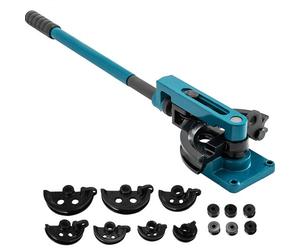 VEVOR Cintreuse De Tuyaux 10-25mm Cintreuse Manuelle Résistant Pliant Avec Matrices Peut Faire Une Variété De Coudes Sur Des Supports Carrés/Ronds Pleins