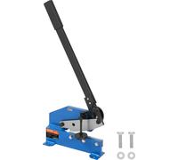 VEVOR Cisaille à tôle manuelle 190 mm, HS-8 Cisaille de table avec matériau Q235, Cisaille à tôle manuelle pour le travail artisanal de l'acier épais, Presse à rouleaux à haut rendement