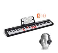 VEVOR Clavier Piano Numérique 88 Touches Semi-lesté Pleine Taille Électrique Noir