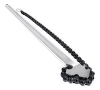 VEVOR Clé à Chaîne Poignée 610 mm Chaîne 560 mm, Clé à Tuyaux en Acier au Carbone, Adaptée à la Réparation de Réservoirs d'Essence, la Plomberie Domestique, l'Entretien des Véhicules Garage Atelier