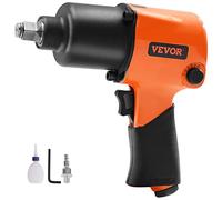 VEVOR Clé à Choc Pneumatique Carré 1,27 cm Clé à Chocs à Air Comprime 1193 Nm 7500 tr/min Aluminium avec Connecteur Rapide d'Air Pot d'Huile Clé Hexagonale M6 pour Réparations Auto Lourdes Mécaniciens