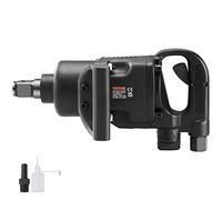 VEVOR Clé à Choc Pneumatique Poignée en D 1,27 cm Clé à Chocs Air Comprime 3701 Nm 6000 tr/min Aluminium avec Connecteur Rapide d'Air Pot d'Huile pour Réparations Automobiles Lourdes Mécaniciens