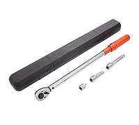VEVOR Clé dynamométrique 1/2" Drive Click Clé dynamométrique 20-200 pi-lb/34-340n.m, jeu de clés dynamométriques réglables à double direction, kit de clé dynamométrique mécanique à double gamme avec