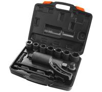VEVOR Clé multiplicateur de couple 25,4 mm 1:58 - 8 douilles en acier allié pour écrous de roue