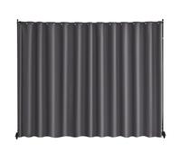 VEVOR Cloison de séparation en Tissu, séparateur de pièce Portable avec roulettes, paravent de confidentialité autoportant intérieur pour Bureau, Chambre, Salle à Manger, Maison, 308,5x245,5 cm, Gris