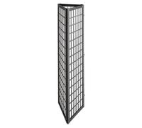 VEVOR Cloison japonaise 3 panneaux – Paravent pliable en bois, confidentialité, noir