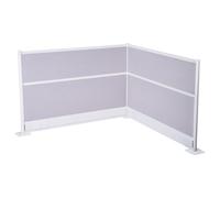 VEVOR Cloisons de Bureau, 183 x 122 cm, Cloison de Séparation de Poste de Travail Pet, Lot de 2, avec Cache-Prises, Panneau de Confidentialité Autoportants de Pièce pour Bureau, Bibliothèque, École