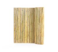 VEVOR Clôture en Bambou Naturel Rouleau Brise-vue de Confidentialité 2,4 x 1,2 m