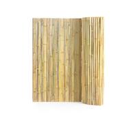 VEVOR Clôture en Bambou Naturel, 2,4 x 1,2 m, Brise-vue de Confidentialité, Rouleau Protection Décoratif en Bambou, Écran d'Intimité pour Jardin, Arrière-cour, Balcon, Patio, Bord de Piscine, Terrasse