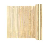 VEVOR Clôture en Lattes de Bambou Naturel, 4,8x1,8 m, Brise-Vue de Confidentialité, Rouleau de Protection Décoratif en Bambou, pour Intimité dans Jardin, Arrière-Cour, Balcon, Patio, Bord de Piscine