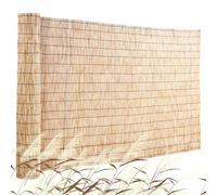 VEVOR Clôture en roseau naturel, 5x1,7 m, canisse en roseau, brise-vue d'intimité de balcon, écran de confidentialité décorative pour terrasse extérieure, séparation de jardin, aménagement paysager