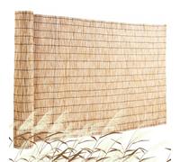 VEVOR Clôture en roseau naturel, 5x1,7 m, canisse en roseau, brise-vue d'intimité de balcon, écran de confidentialité décorative pour terrasse extérieure, séparation de jardin, aménagement paysager