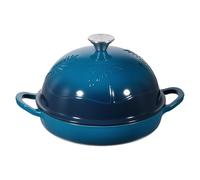 VEVOR Cocotte en fonte 4,73 L marmite émaillée pour cuisson du pain au levain, avec couvercle et deux poignées, robuste et durable, pour les fours à induction jusqu'à 260 °C, pour cuisson et rôtissage