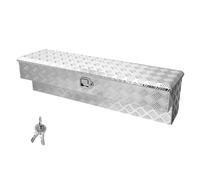 VEVOR Coffre à outils pour benne de camion 1219x340x330 mm aluminium argent