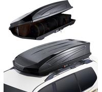 VEVOR Coffre de toit pour voiture Coffre de rangement 562 L, ABS rigide Coffre de rangement avec ouverture des deux côtés, coffre de rangement de bagages étanche pour voitures, breaks, SUVs