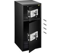 VEVOR Coffre-fort Numérique en Fer Fort A Double Porte, Coffre-fort pour la Maison 33 pouces, Coffre-fort à Bijoux Verrouillage Magnétique, pour Bureau Magasin Hôtel