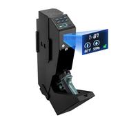 VEVOR Coffre-Fort pour 1 Pistolet et 1 Chargeur, Coffre pour Armes de Poing Verrouillable et Coulissant, 3 Façons d’Accès Empreinte Digitale, Mot de Passe et Clé, avec Écran et LED, pour Table Voiture