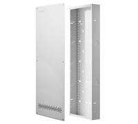 VEVOR Coffret Communication 107 cm Coffret Multimédia & Couvercle à Visser | Pour Gestion des Câbles, Tableau Encastrable en Acier Laminé à Froid, Boîtier Réseau Mural à Montage Encastré ou en Saillie