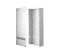 VEVOR Coffret Communication 71,5 cm Coffret Multimédia & Couvercle à Visser pour Gestion des Câbles, Tableau Encastrable en Acier Laminé à Froid, Boîtier Réseau Mural à Montage Encastré ou en Saillie