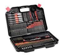 VEVOR Coffret de Forets et d'Embouts de Perceuse 246PCs Kit de Perçage Tournevis