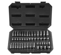 Coffret de 48 douilles à chocs VEVOR à 6 pans avec embout de 1/4" et cliquet