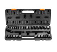 VEVOR Coffret Douilles à Chocs 3/8 pouce 29PCs à 6 Pans Kit pour Clé à Cliquet