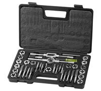 VEVOR Coffret Tarauds et Filières Kit Taraudage Filetage Métrique 40PCS M3-M12