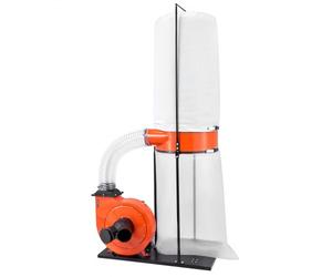 VEVOR Collecteur de Poussière Cône Vortex 2 HP Dépoussiéreur Mobile Sac Collecte Poussière 132,5 L, Sac Filtrant 159 L Système Dépoussiérage Précision 2,5 microns Collecteur Sciure pour Travail Bois