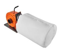 VEVOR Collecteur de poussière, débit d'air 1HP 460 CFM, sac de collecte de poussière 80 L, filtration de sac 2,5 μm, conteneur de poussière de bois mobile d'atelier industriel avec poignée et roues