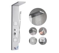VEVOR Colonne de douche en acier inox avec jet de massage et effet pluie 5 modes