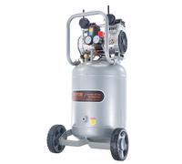 VEVOR Compresseur d'Air Sans Huile 13 gallons 49 L Réservoir de Compresseur d'Air Silencieux 2 CV 116 PSI 8 bar pour Gonflage Pneus Réparation Automobile Peinture par Pulvérisation Clouage Menuiserie