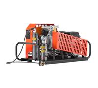 VEVOR Compresseur d'Air PCP, 30 MPa, 4 Cylindres, 60 L/min, avec Système de Refroidissement par Ventilateur, pour Bouteille de Plongée Sous-marine, Paintball, Carabine PCP, Lutte contre les Incendies